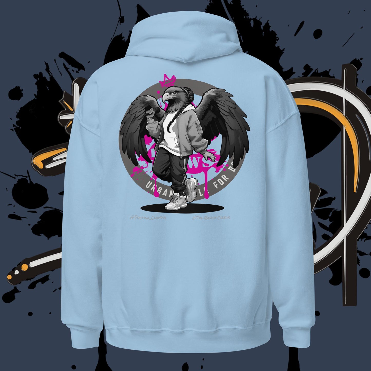 Poetisa Grayscale - Unisex Hoodie