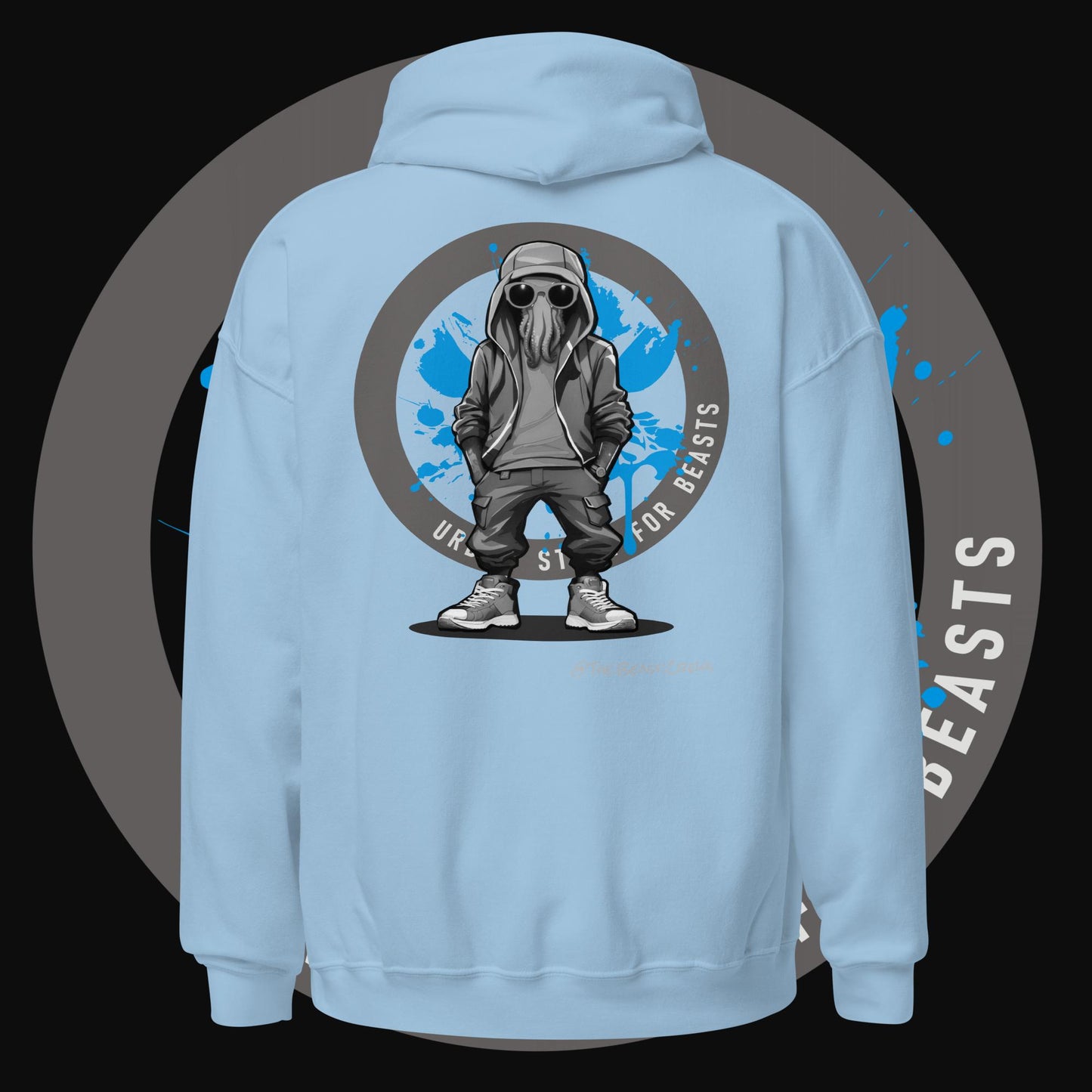 Octopus Grayscale - Unisex Hoodie