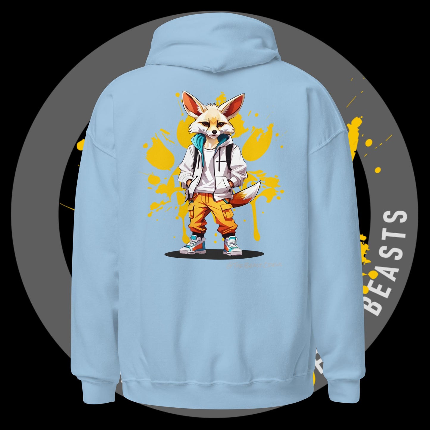 Unisex Hoodie - Fenec Fox