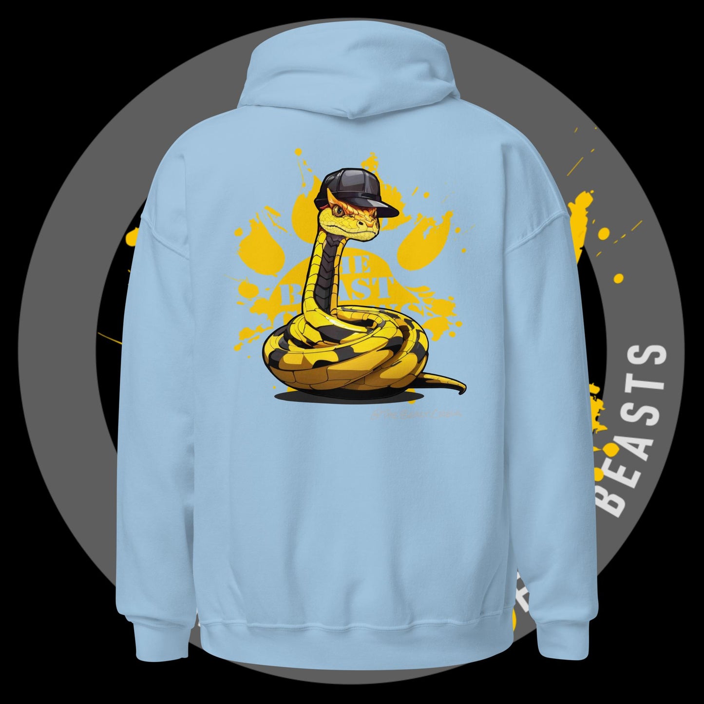 Unisex Hoodie - Horned Viper