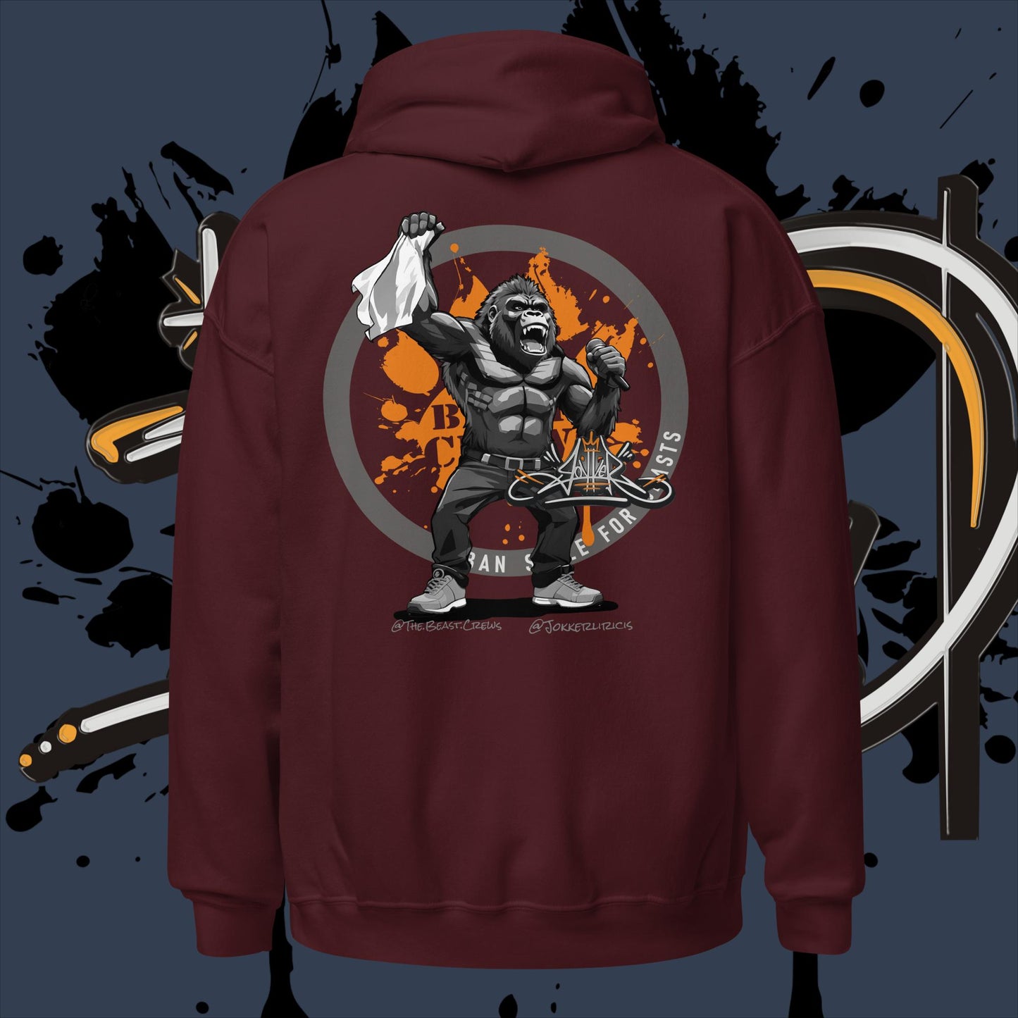 Jokker Grayscale - Unisex Hoodie