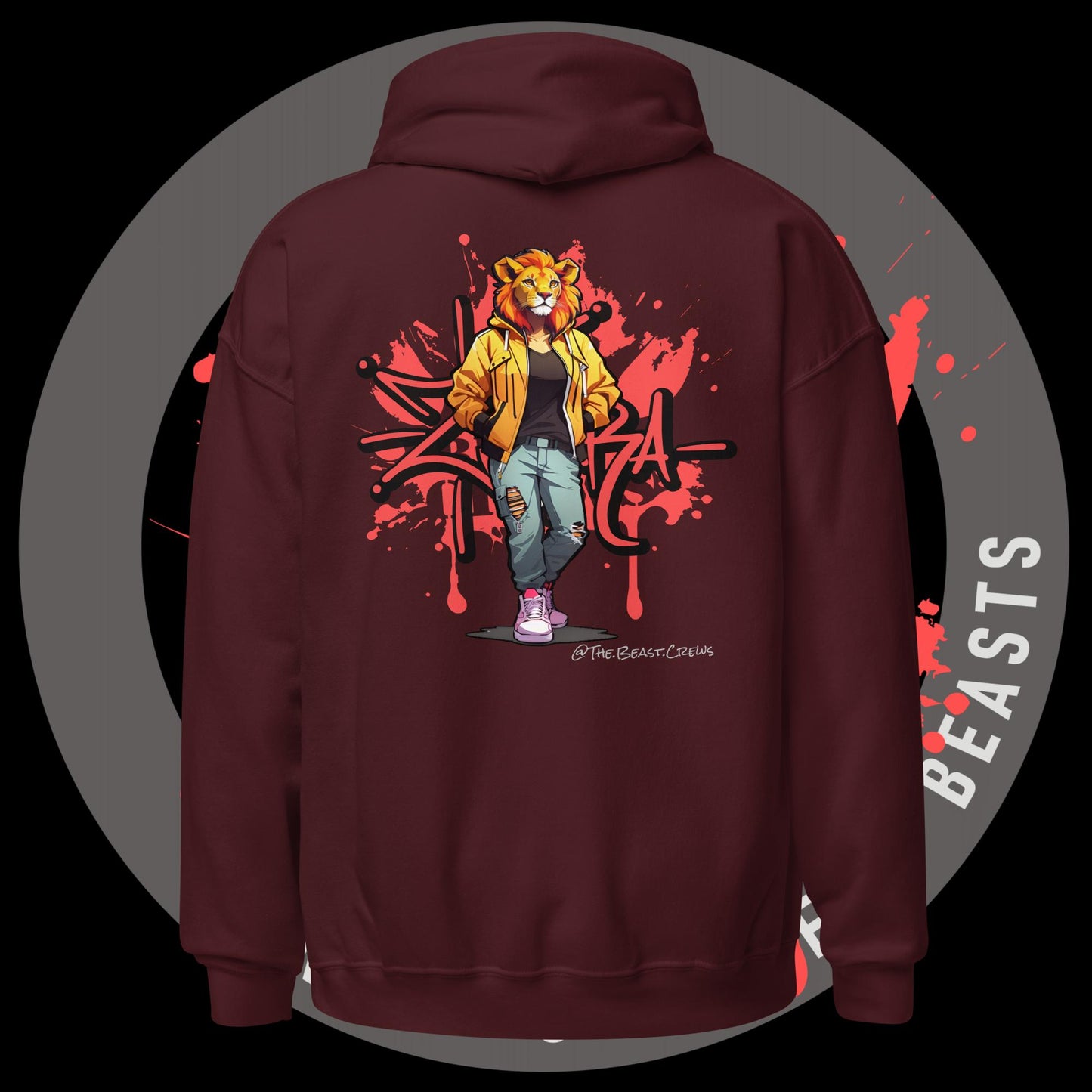 Lioness Queen Full Color - Unisex Hoodie