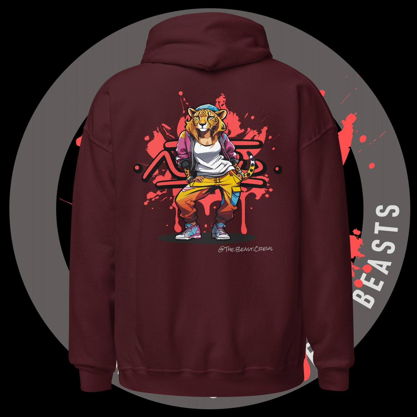 Cheetah Queen Full Color - Unisex Hoodie