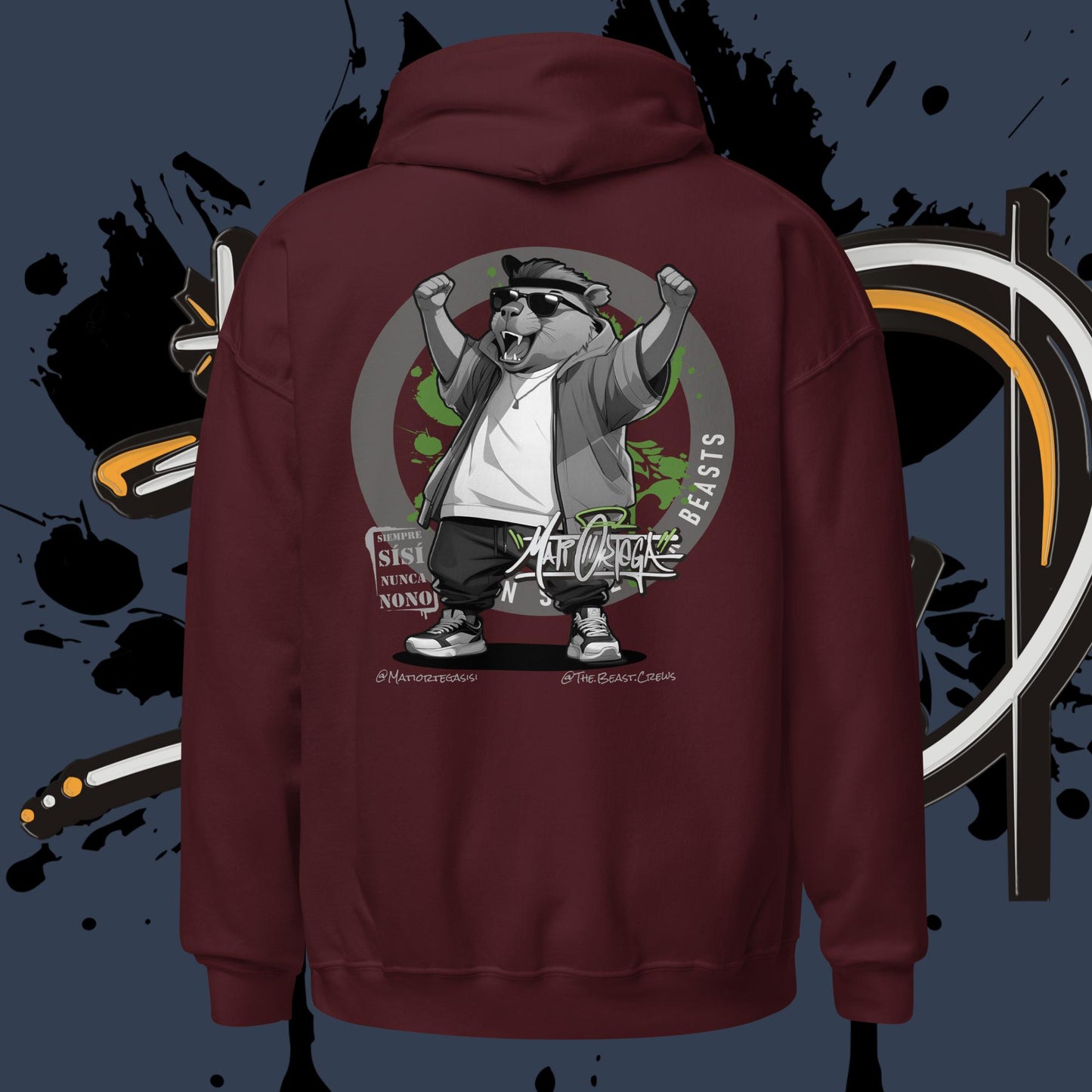 Mati Ortega Gray - Unisex Hoodie