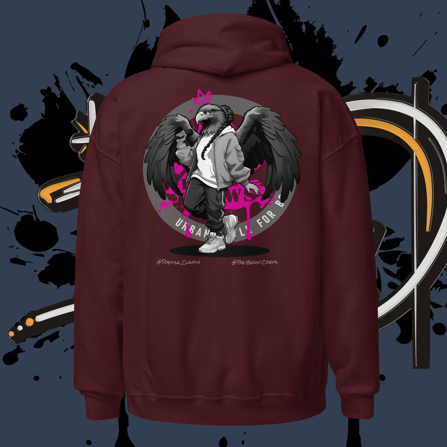 Poetisa Grayscale - Unisex Hoodie