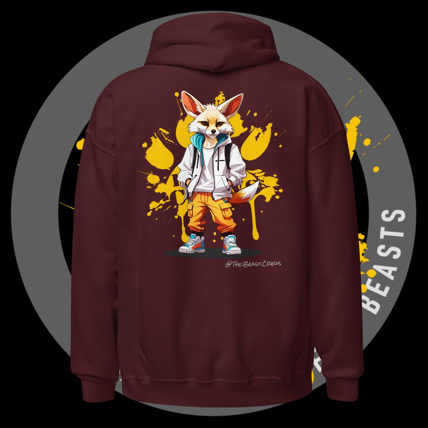 Unisex Hoodie - Fenec Fox