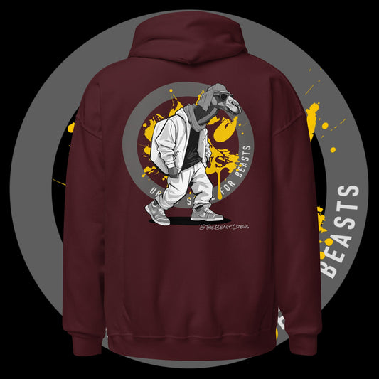 Unisex Hoodie - Dromedary Grayscale