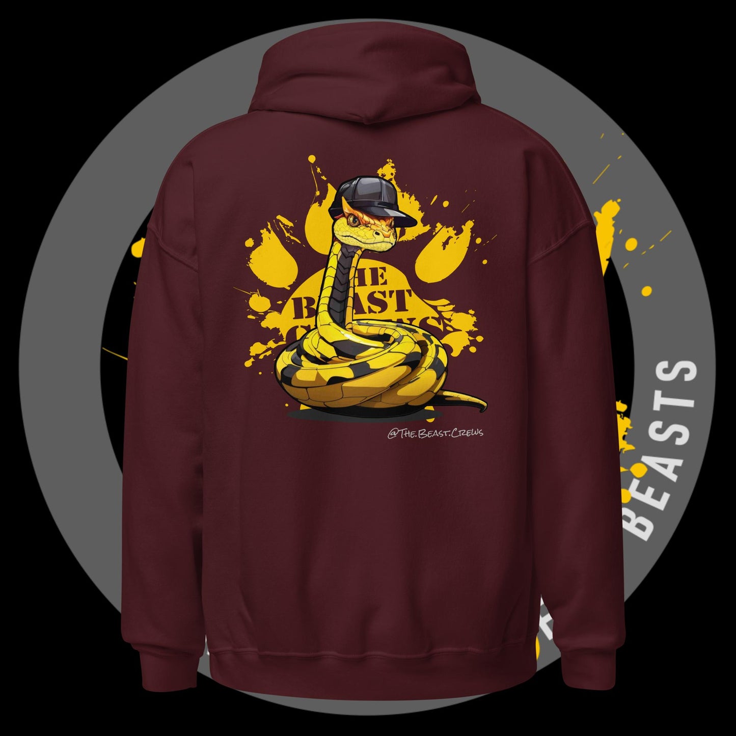 Unisex Hoodie - Horned Viper