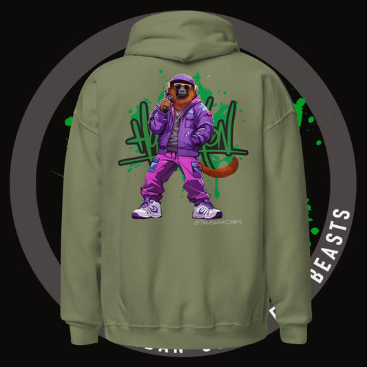 Howler Monkey Full Color - Unisex Hoodie