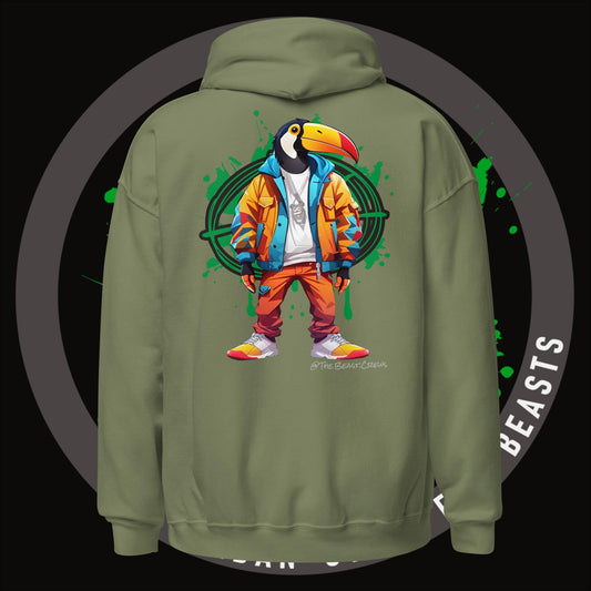 Toucan Full Color - Unisex Hoodie