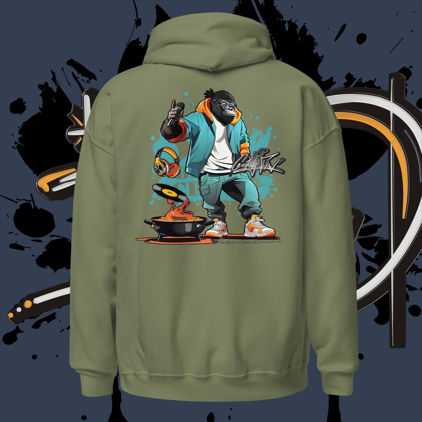 Cooking Flow Color - Unisex Hoodie