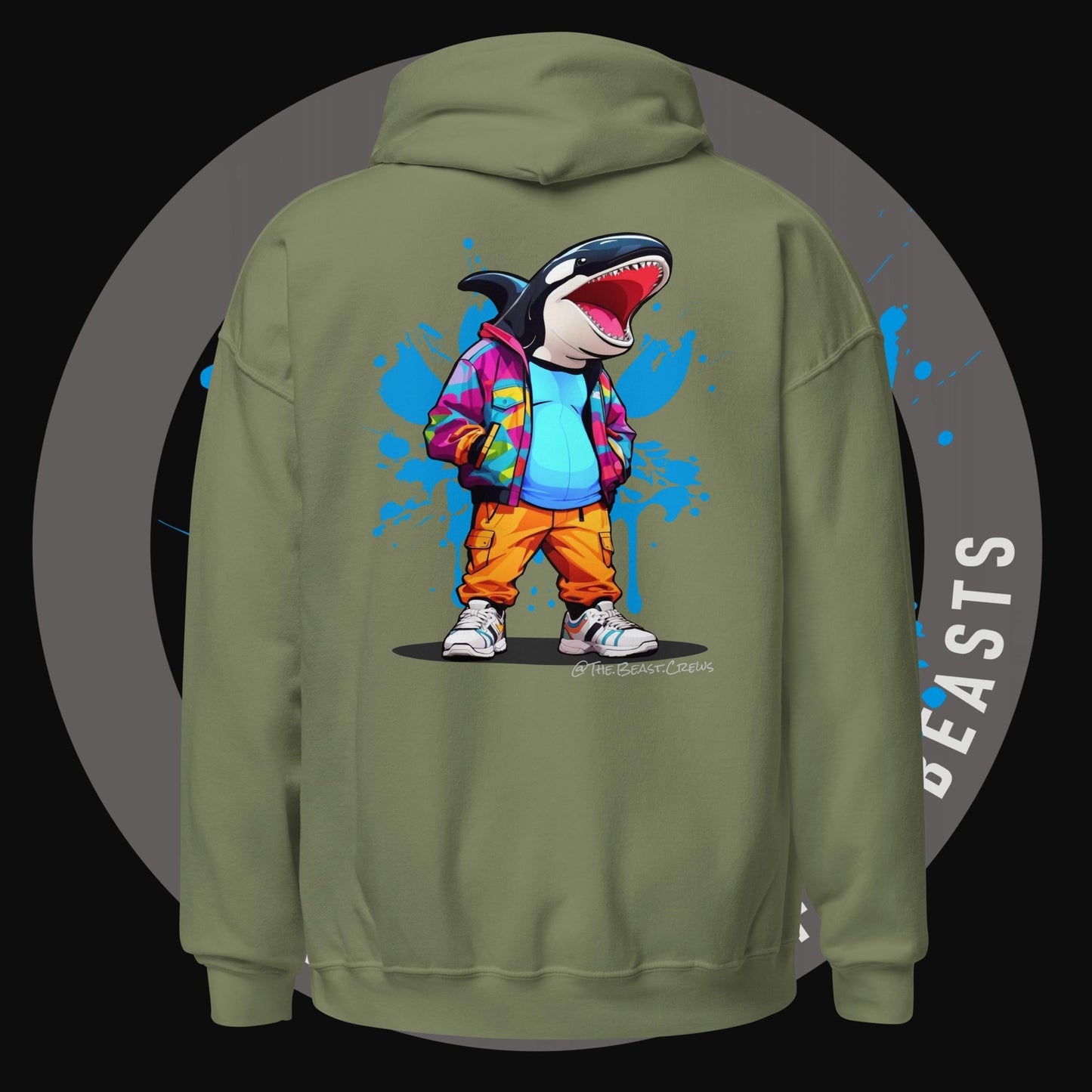 Killer Whale Color - Unisex Hoodie