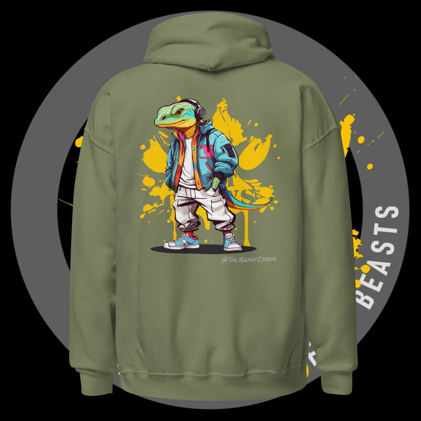 Unisex Hoodie - Monitor Lizard