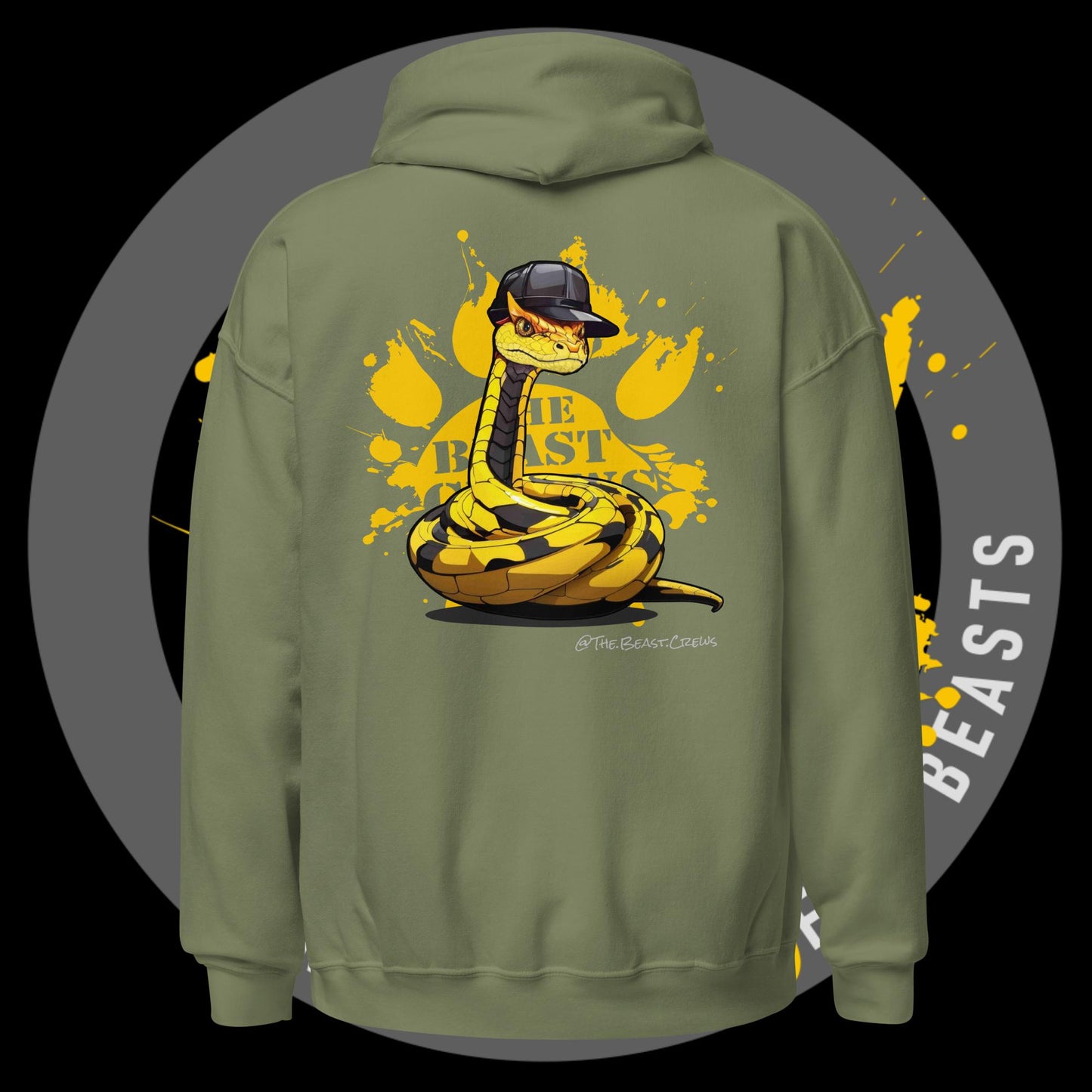 Unisex Hoodie - Horned Viper