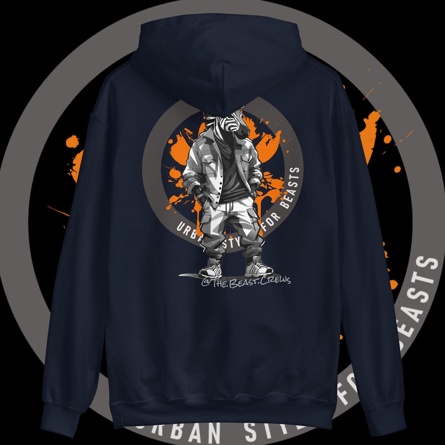 Zebra One Color - Unisex Hoodie