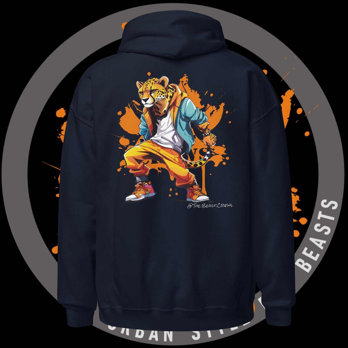 Cheetah Full Color - Unisex Hoodie