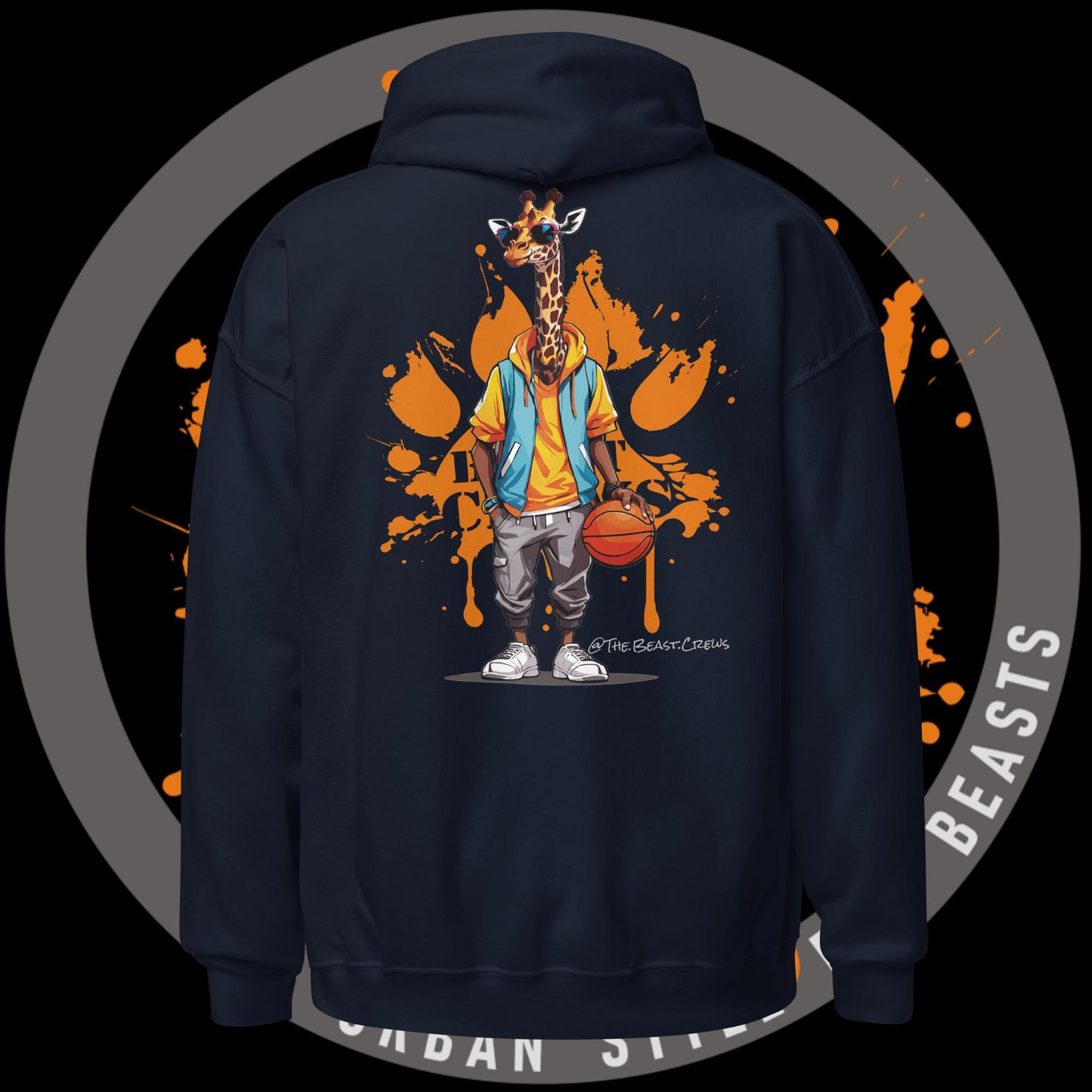 Giraffe Full Color - Unisex Hoodie