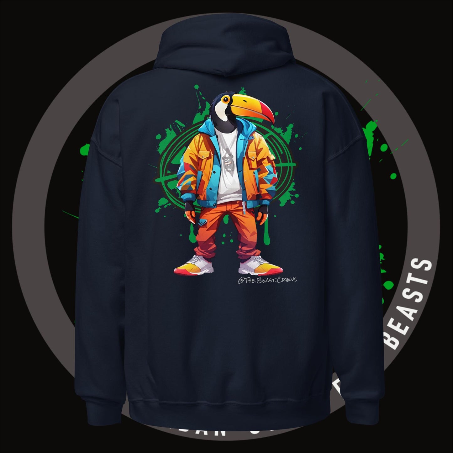 Toucan Full Color - Unisex Hoodie