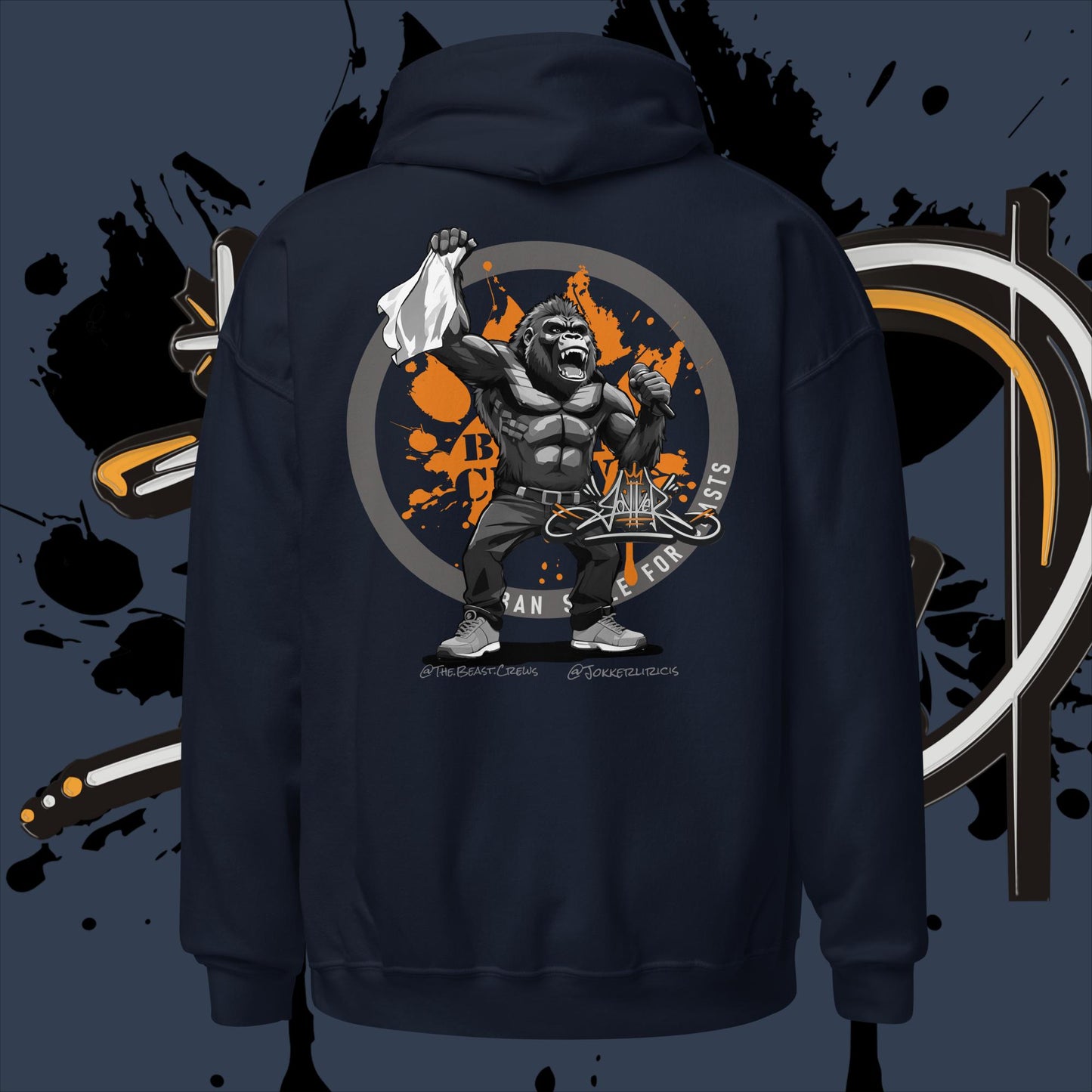 Jokker Grayscale - Unisex Hoodie