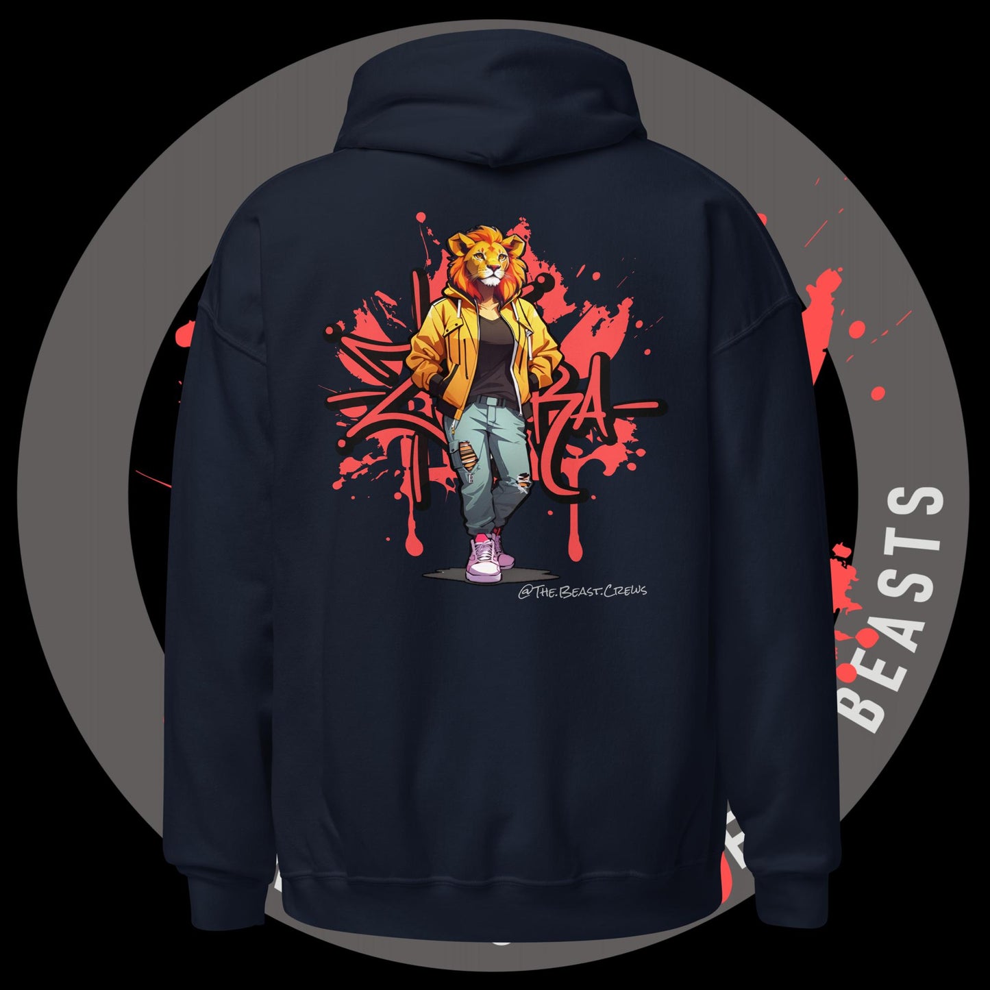 Lioness Queen Full Color - Unisex Hoodie
