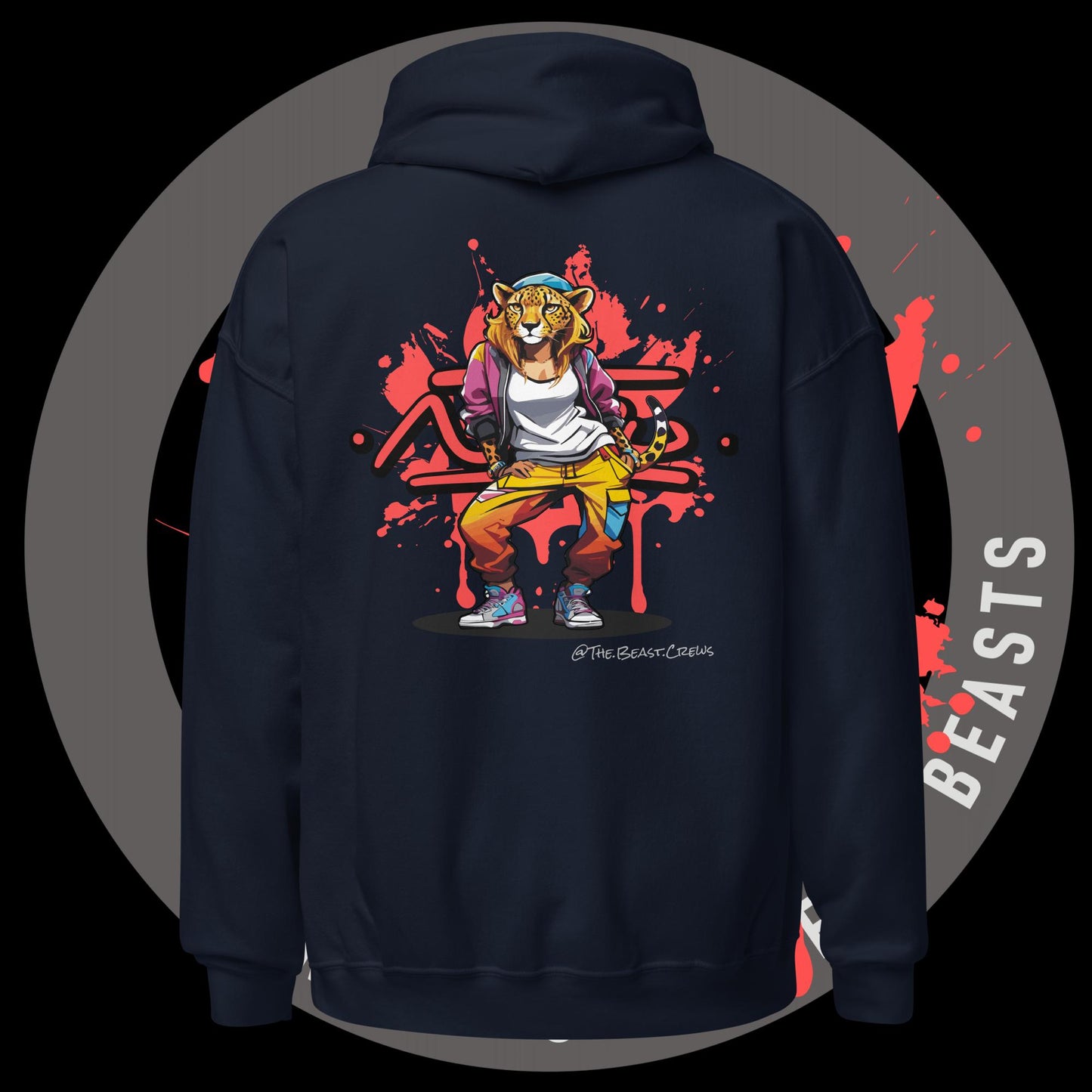 Cheetah Queen Full Color - Unisex Hoodie