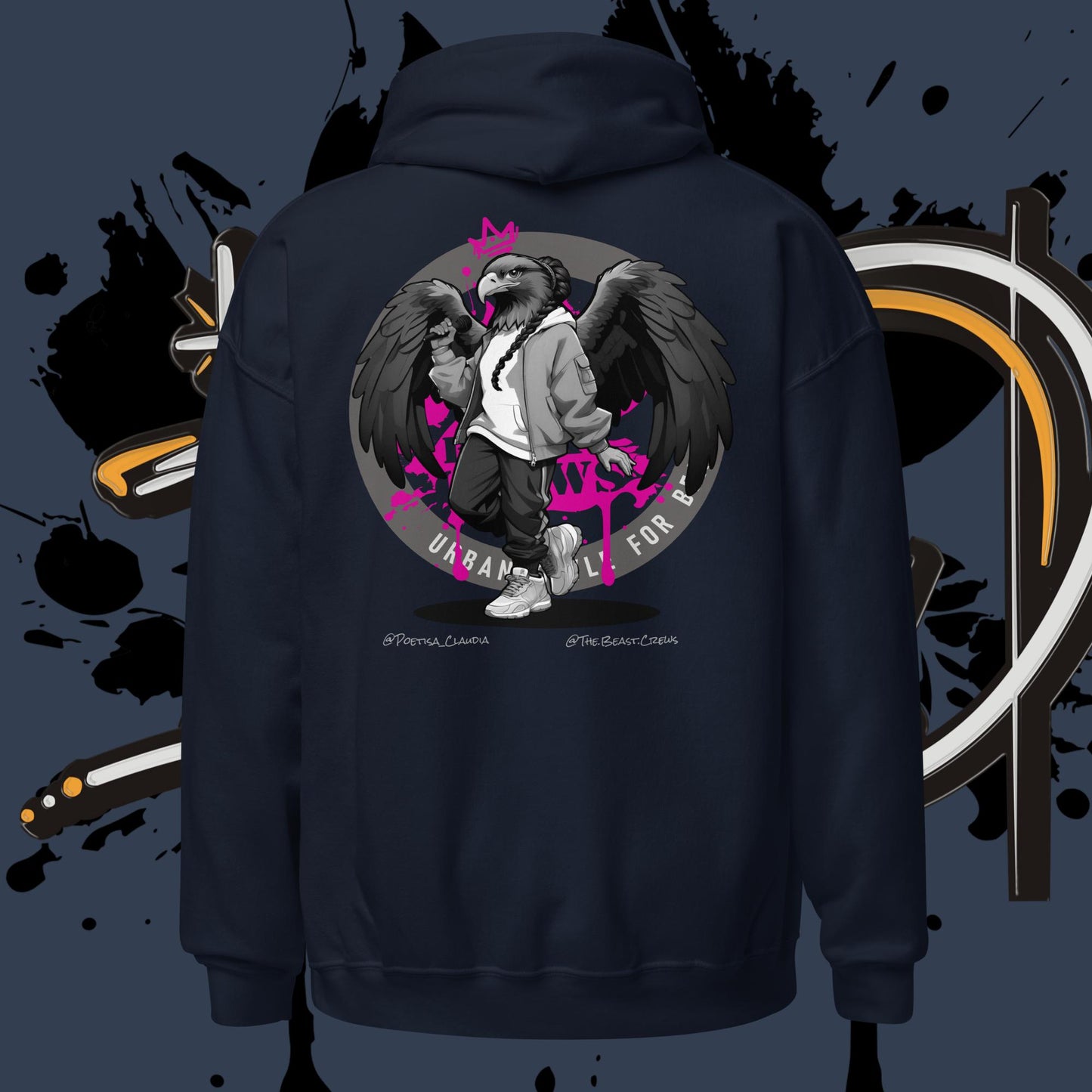 Poetisa Grayscale - Unisex Hoodie