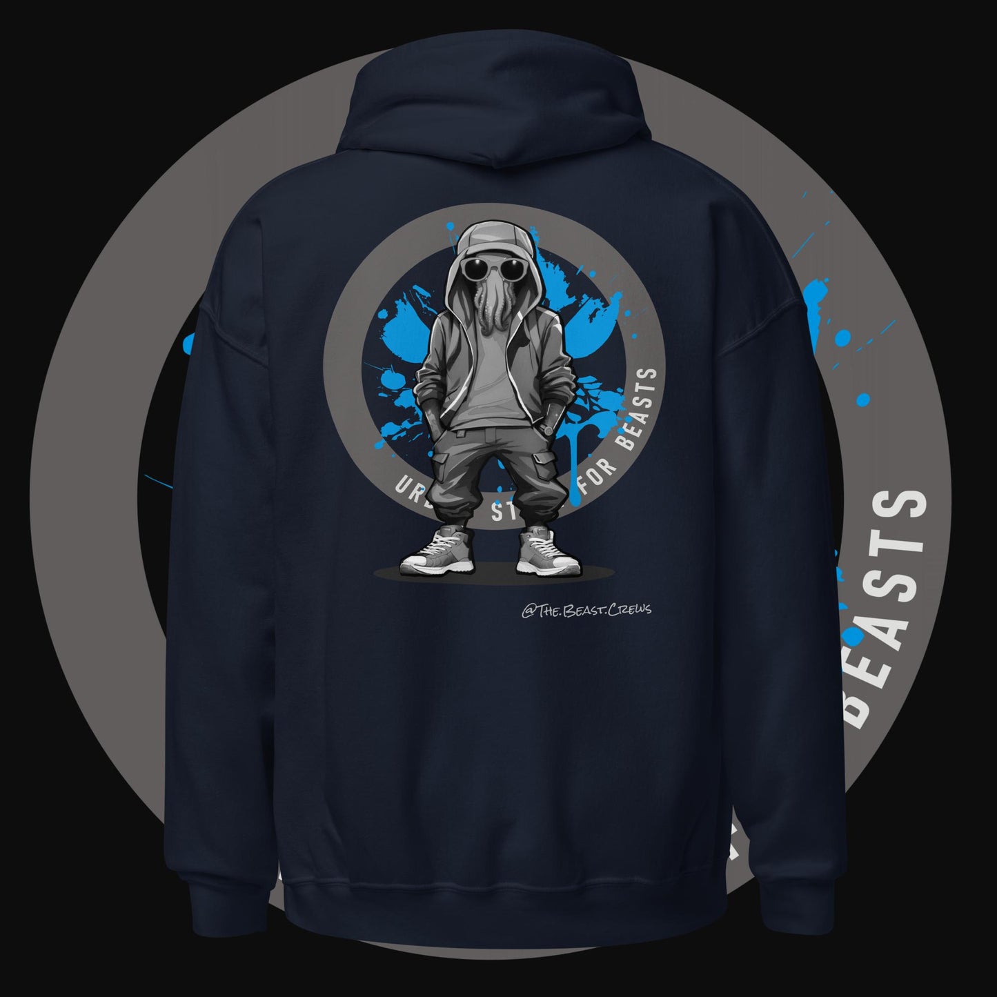 Octopus Grayscale - Unisex Hoodie