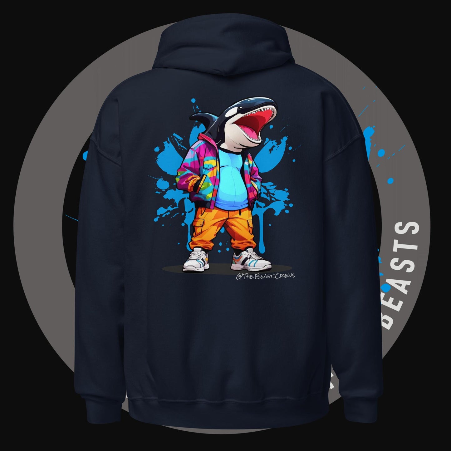 Killer Whale Color - Unisex Hoodie