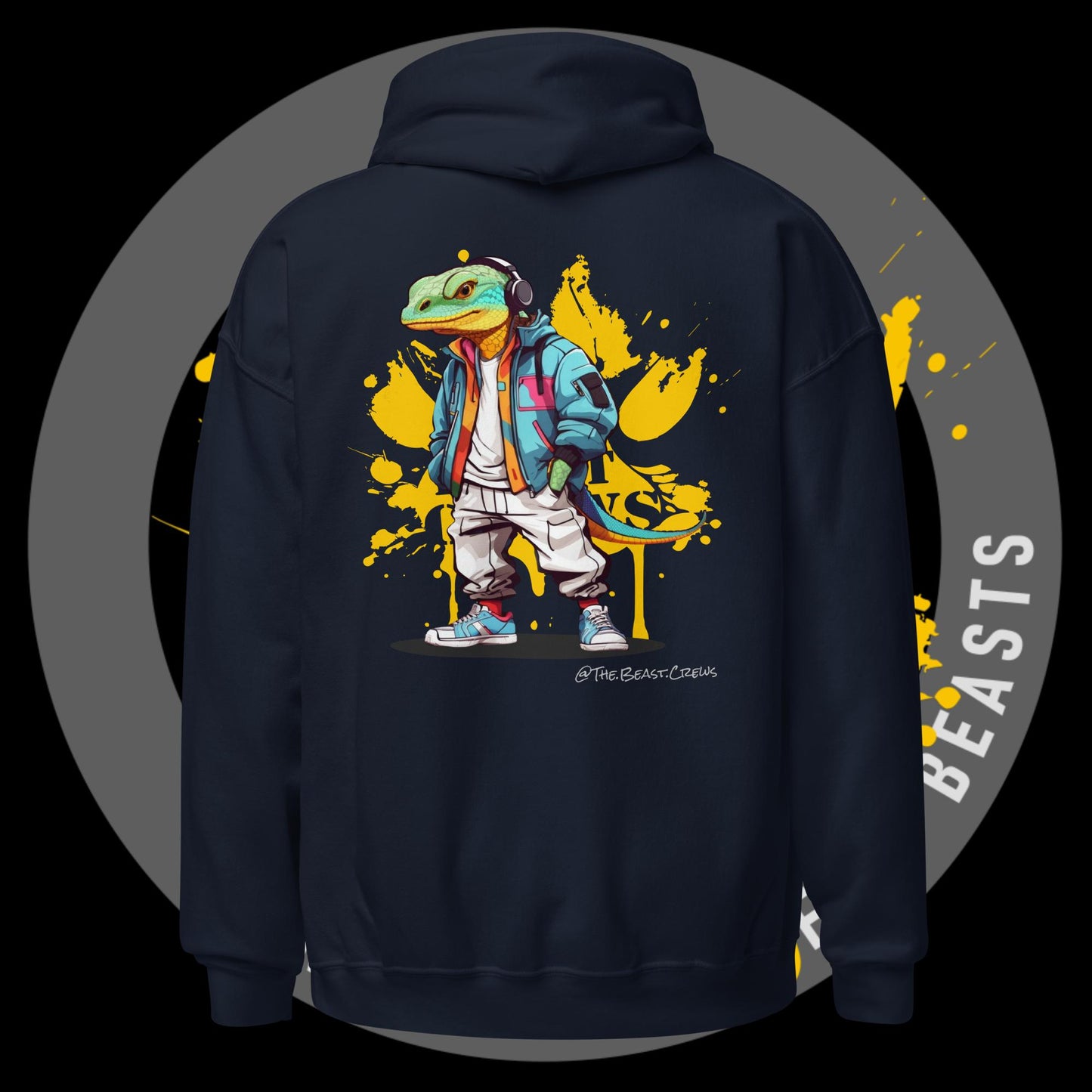 Unisex Hoodie - Monitor Lizard