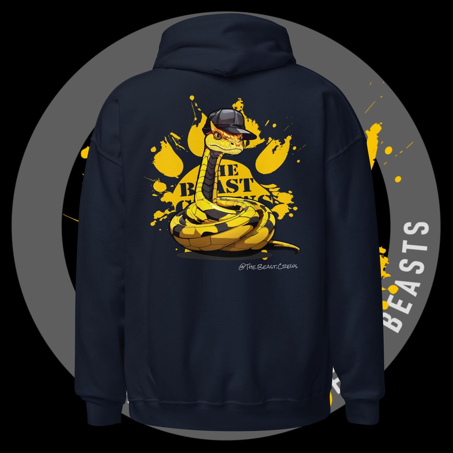 Unisex Hoodie - Horned Viper