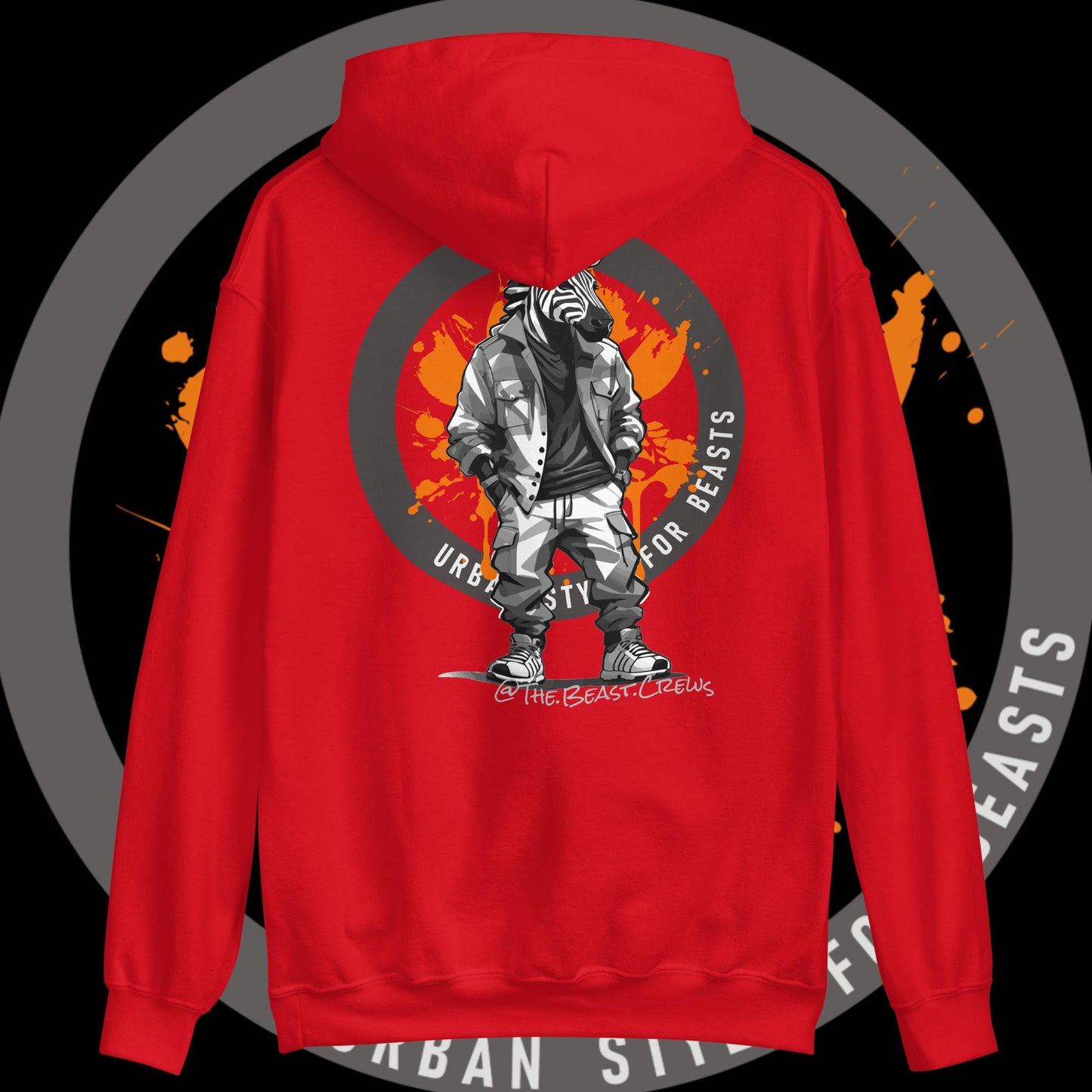 Zebra One Color - Unisex Hoodie