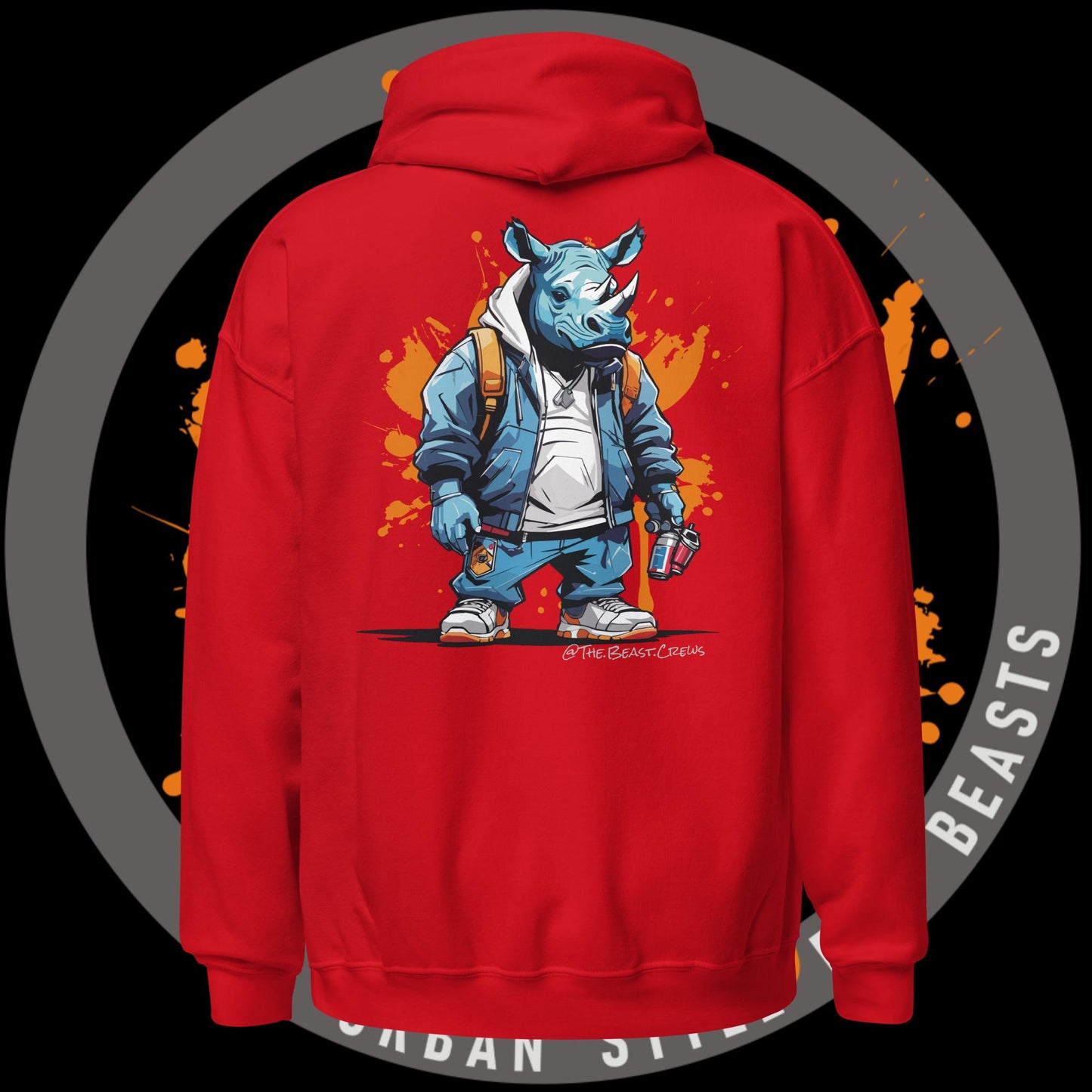 Rhino Full Color - Unisex Hoodie