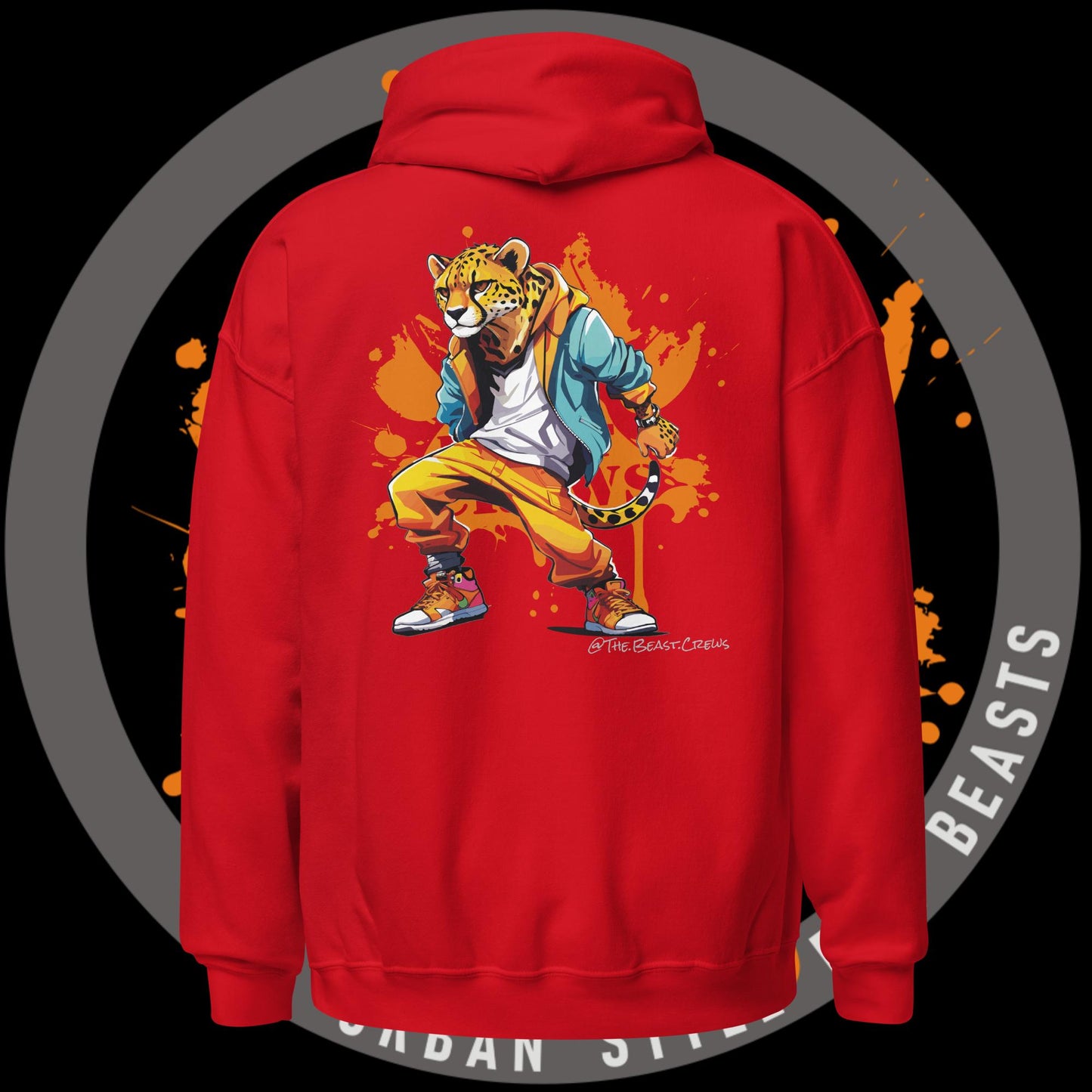 Cheetah Full Color - Unisex Hoodie