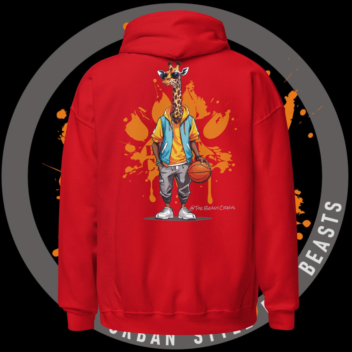 Giraffe Full Color - Unisex Hoodie
