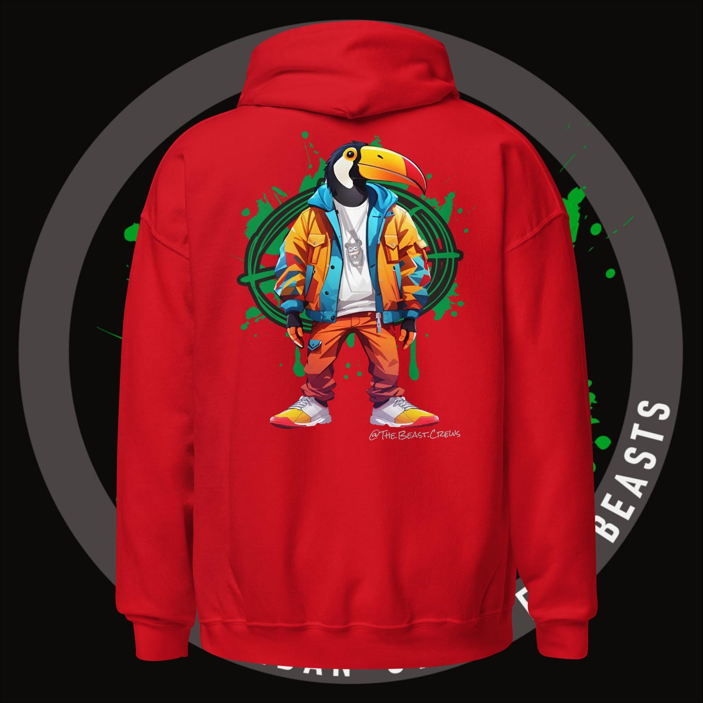 Toucan Full Color - Unisex Hoodie