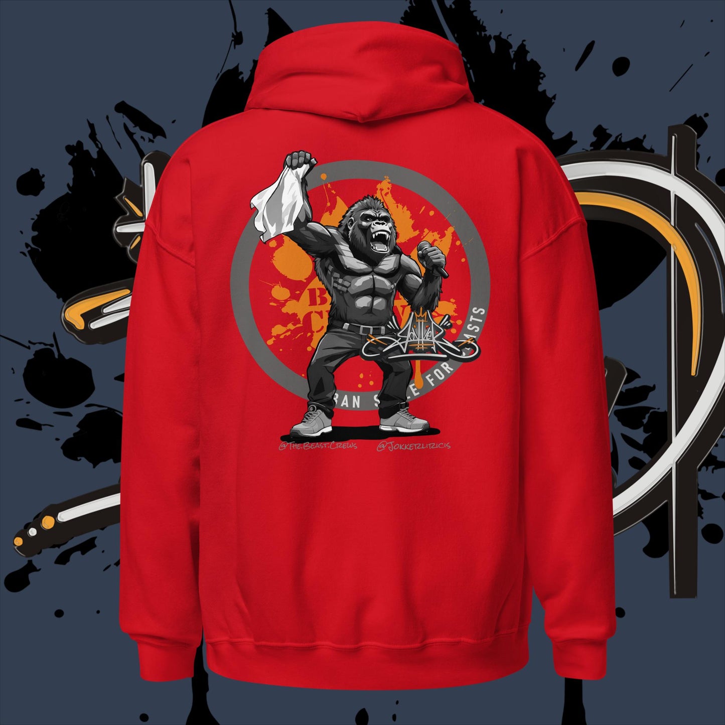 Jokker Grayscale - Unisex Hoodie