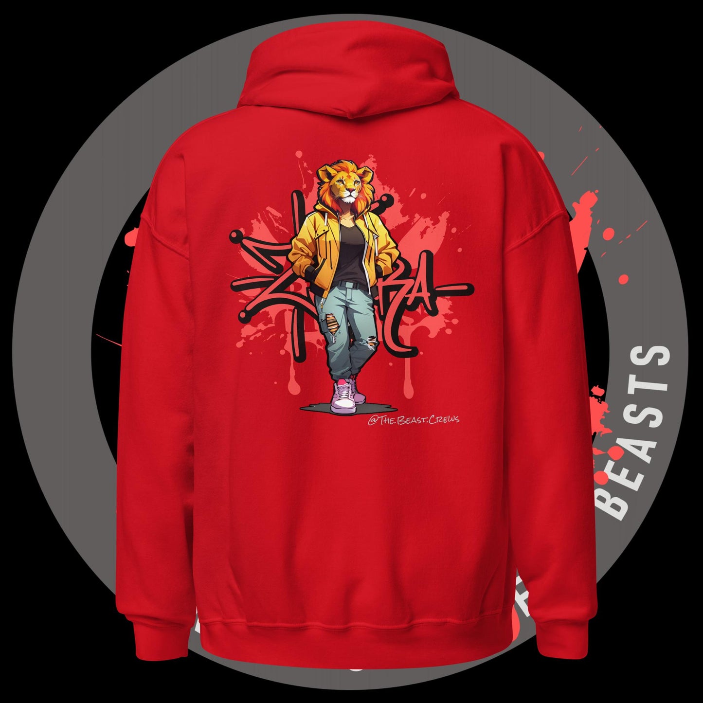 Lioness Queen Full Color - Unisex Hoodie