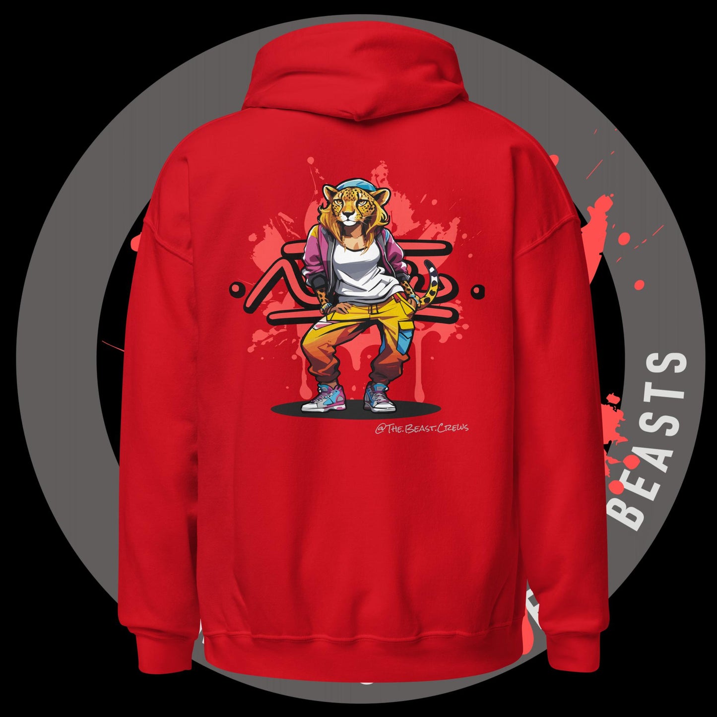 Cheetah Queen Full Color - Unisex Hoodie