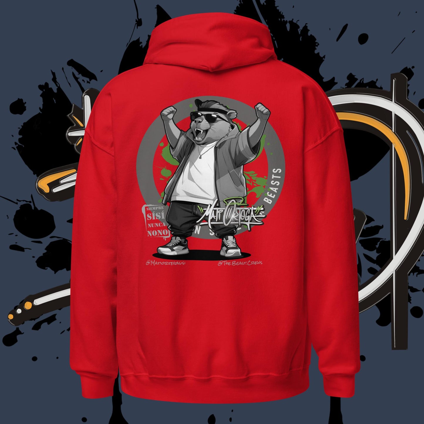 Mati Ortega Gray - Unisex Hoodie