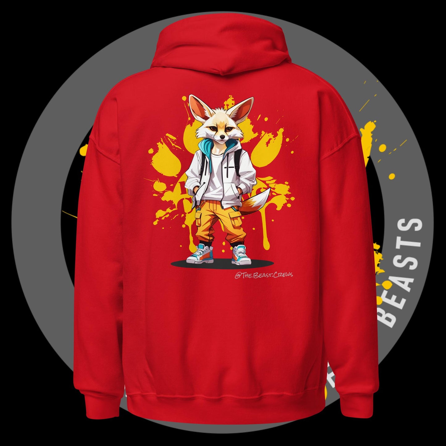 Unisex Hoodie - Fenec Fox