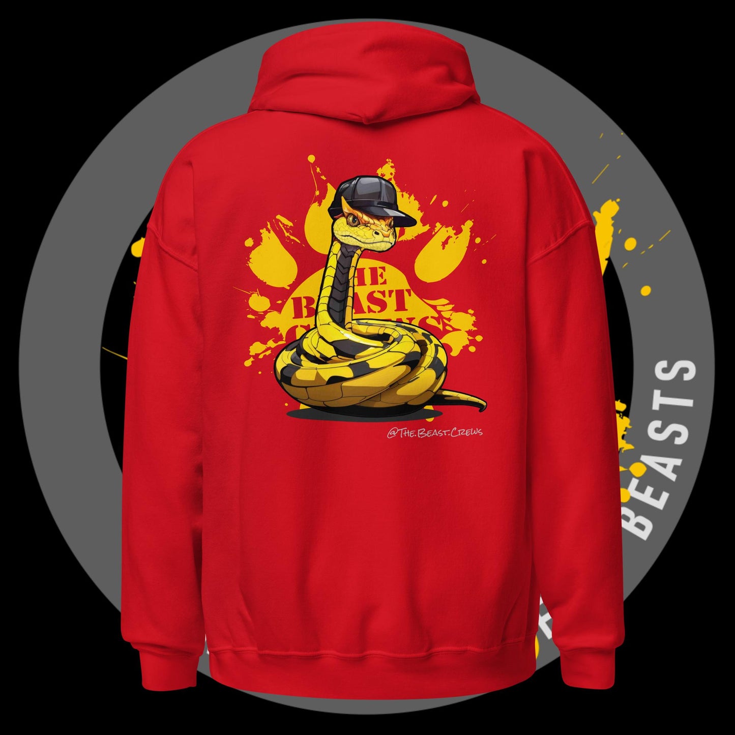 Unisex Hoodie - Horned Viper