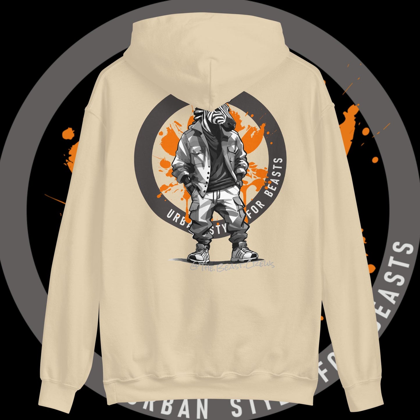 Zebra One Color - Unisex Hoodie