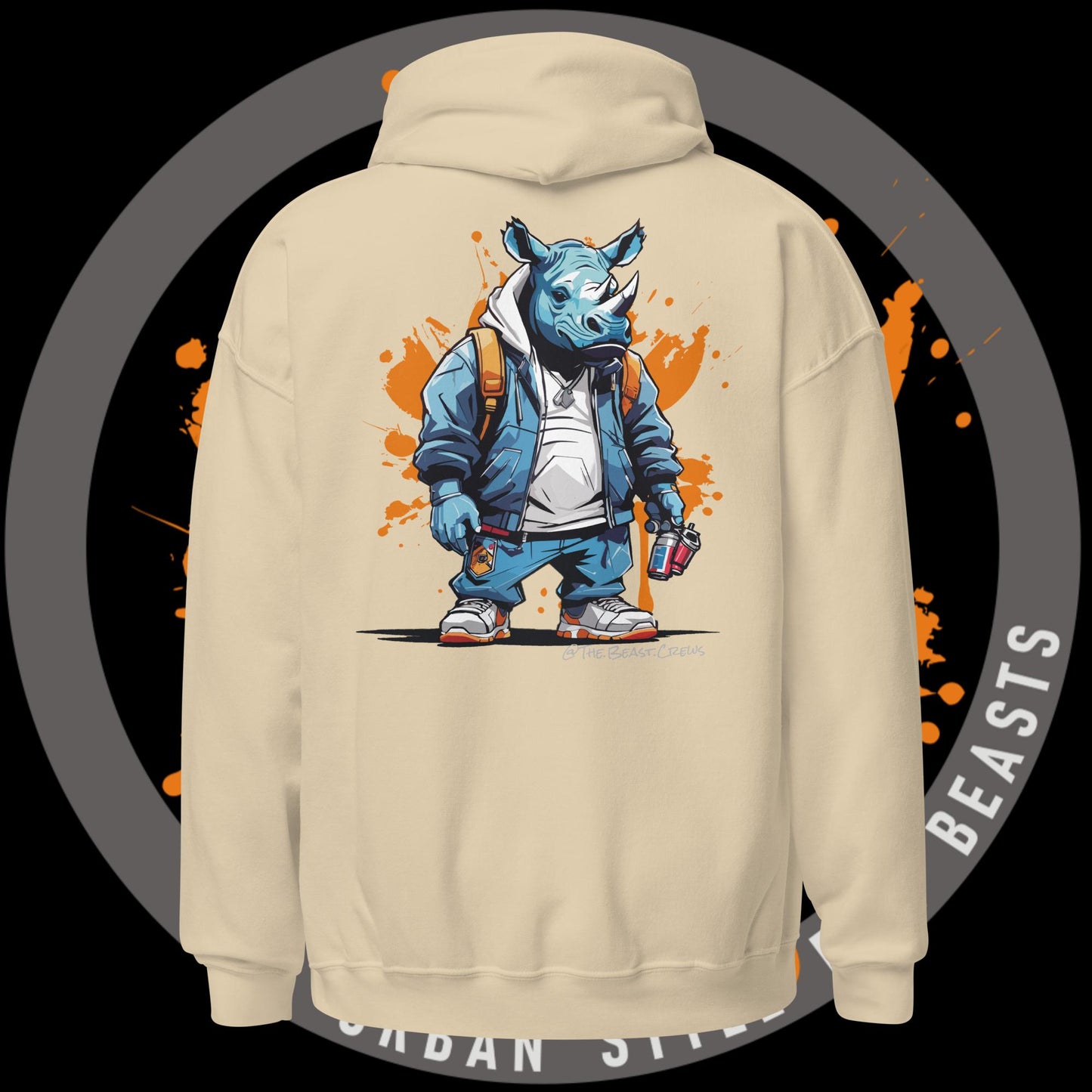 Rhino Full Color - Unisex Hoodie