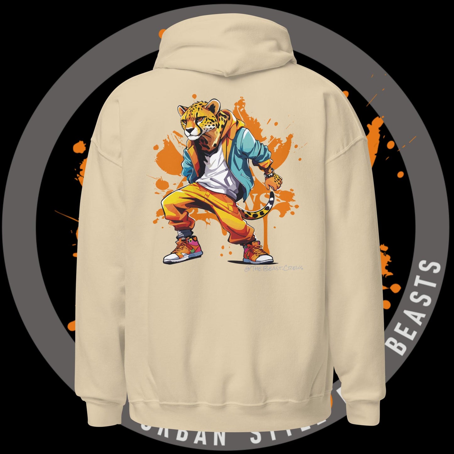 Cheetah Full Color - Unisex Hoodie