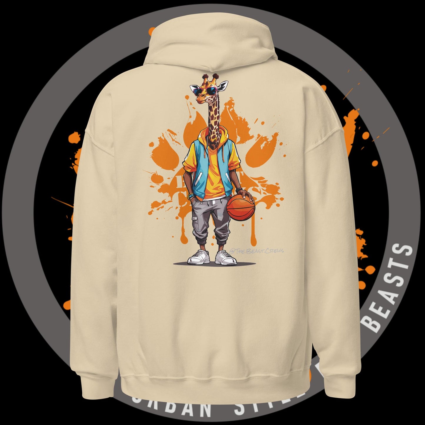 Giraffe Full Color - Unisex Hoodie