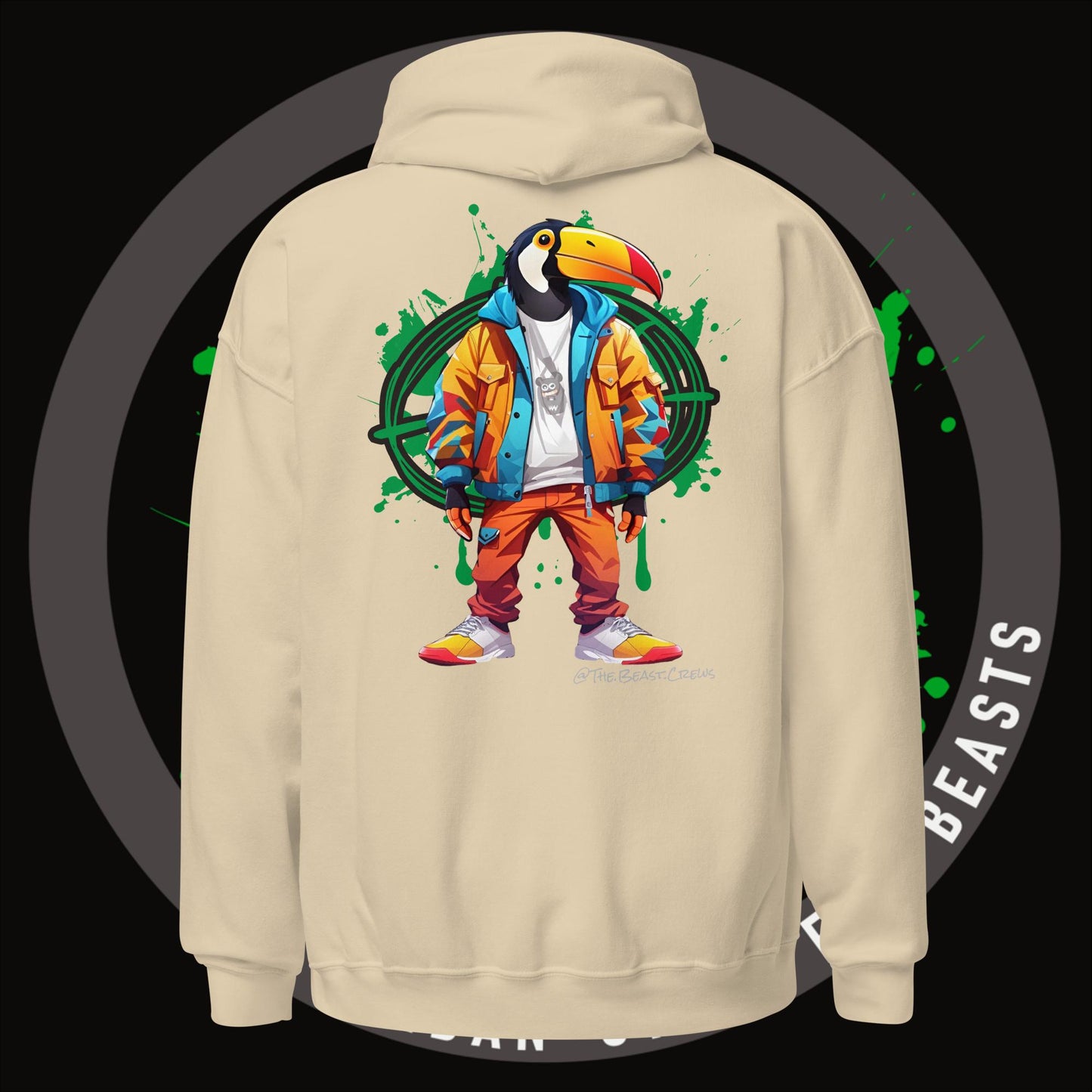 Toucan Full Color - Unisex Hoodie