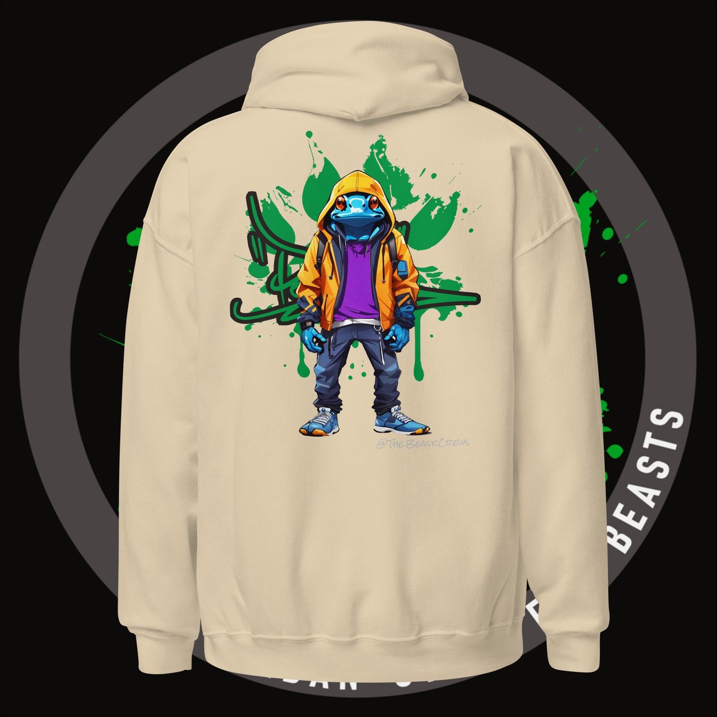 Poison Dart Frog Full Color - Unisex Hoodie