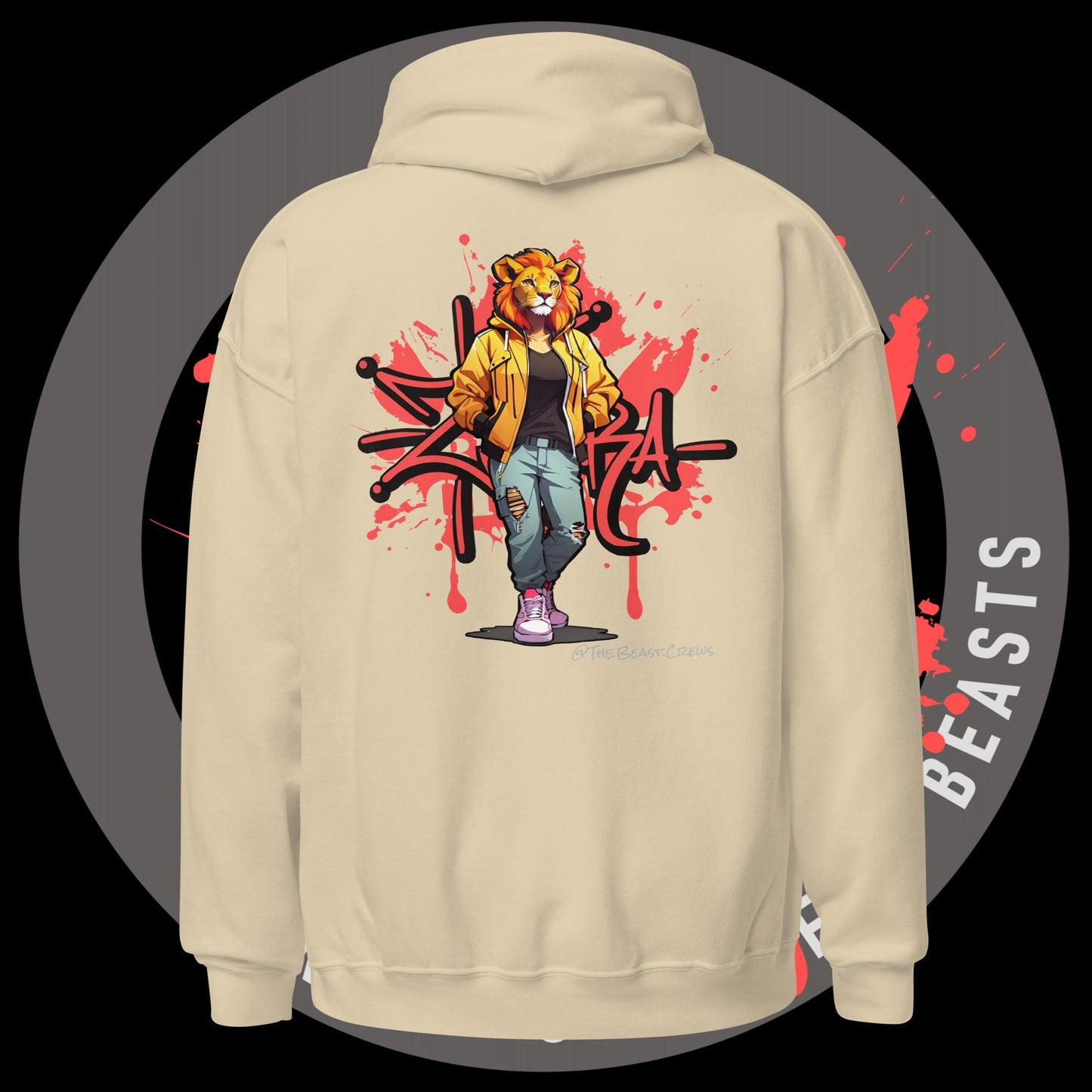 Lioness Queen Full Color - Unisex Hoodie