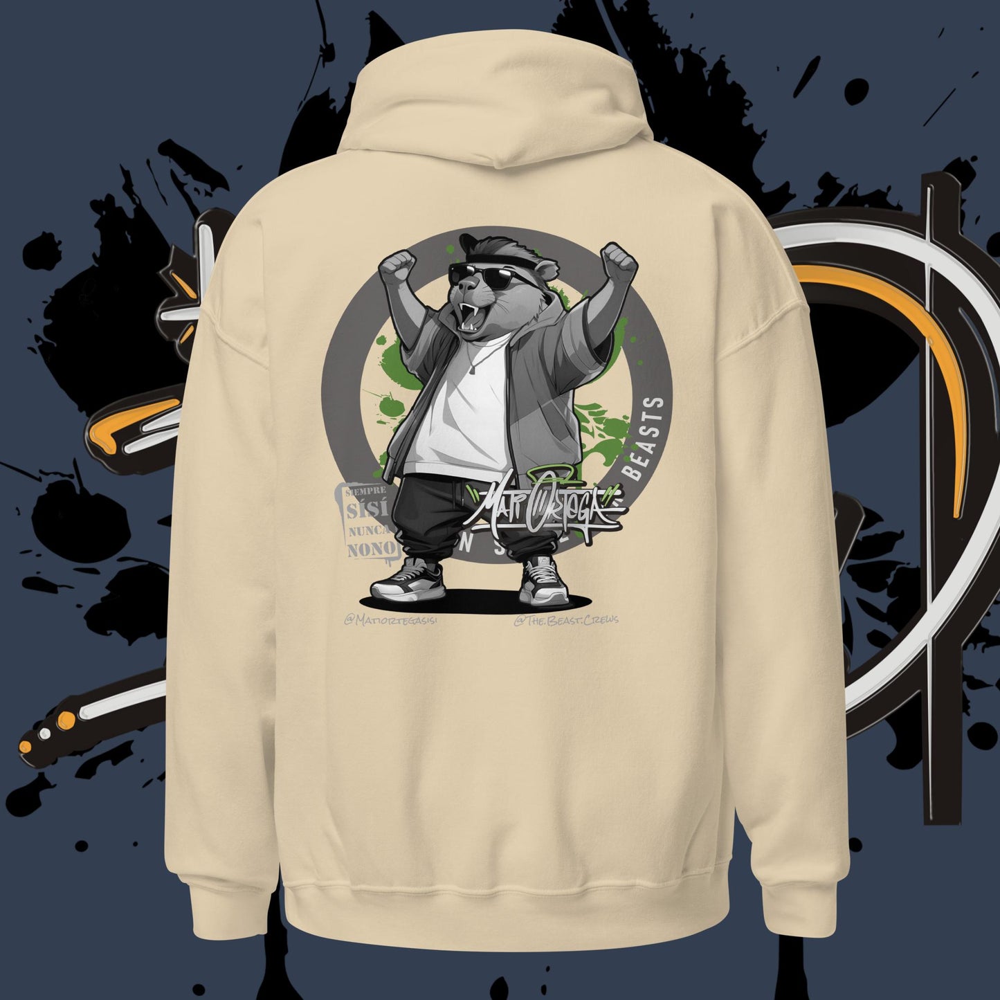 Mati Ortega Gray - Unisex Hoodie