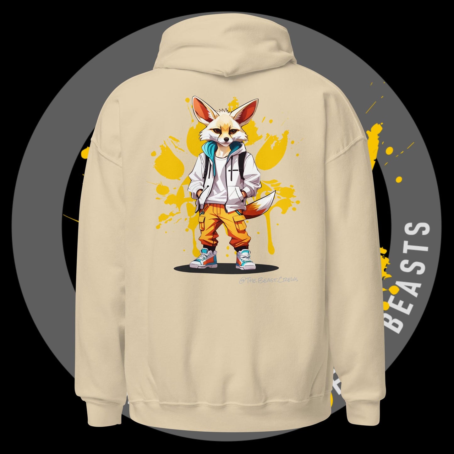 Unisex Hoodie - Fenec Fox